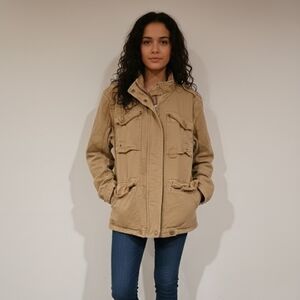 Triple Five Soul Army Women's Khaki Military Jacket